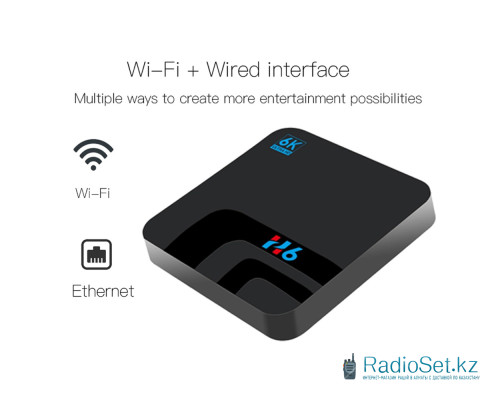 H6 4Gb/32Gb Android TV Box Приставка